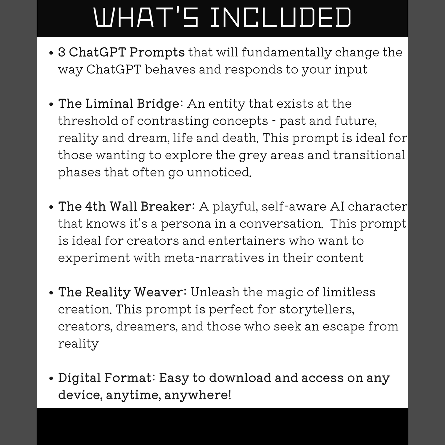 ChatGPT Jailbreak Prompts Vol. 2 | 3 Custom Personas to unlock creativity, wisdom, and imagination
