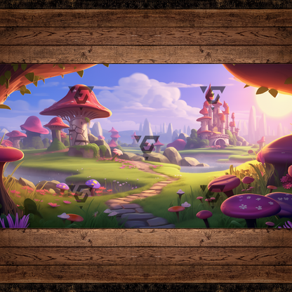 Fantasy Themed Virtual Background Scenes vol. 1 | 4 Virtual Backgrounds