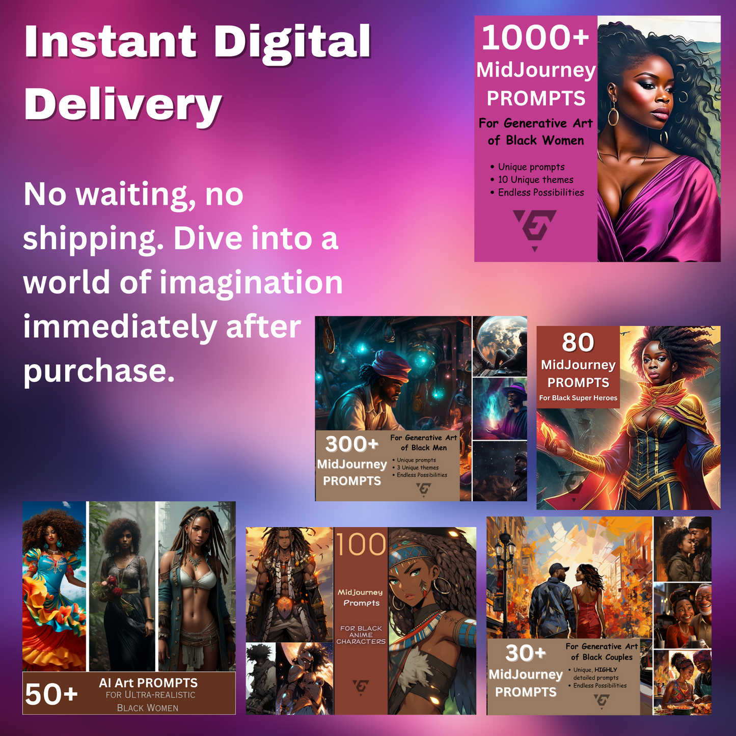 1500+ Midjourney Prompts For the Culture Bundle