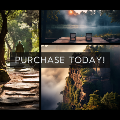 Guided Meditation Script & Art Prompt Bundle | Ultimate Kit For Creators