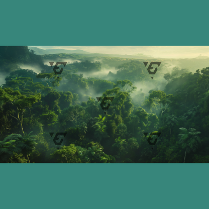 Dense Jungle Canopy Virtual Backgrounds Vol. 1 | 4 Zoom Virtual Backgrounds | Backdrop | Office Background | Microsoft Teams