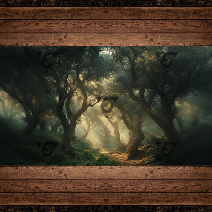 Enchanted Forrest Virtual Backgrounds Vol. 1 | 4 Zoom Virtual Backgrounds | Backdrop | Office Background | Microsoft Teams | Google Meet