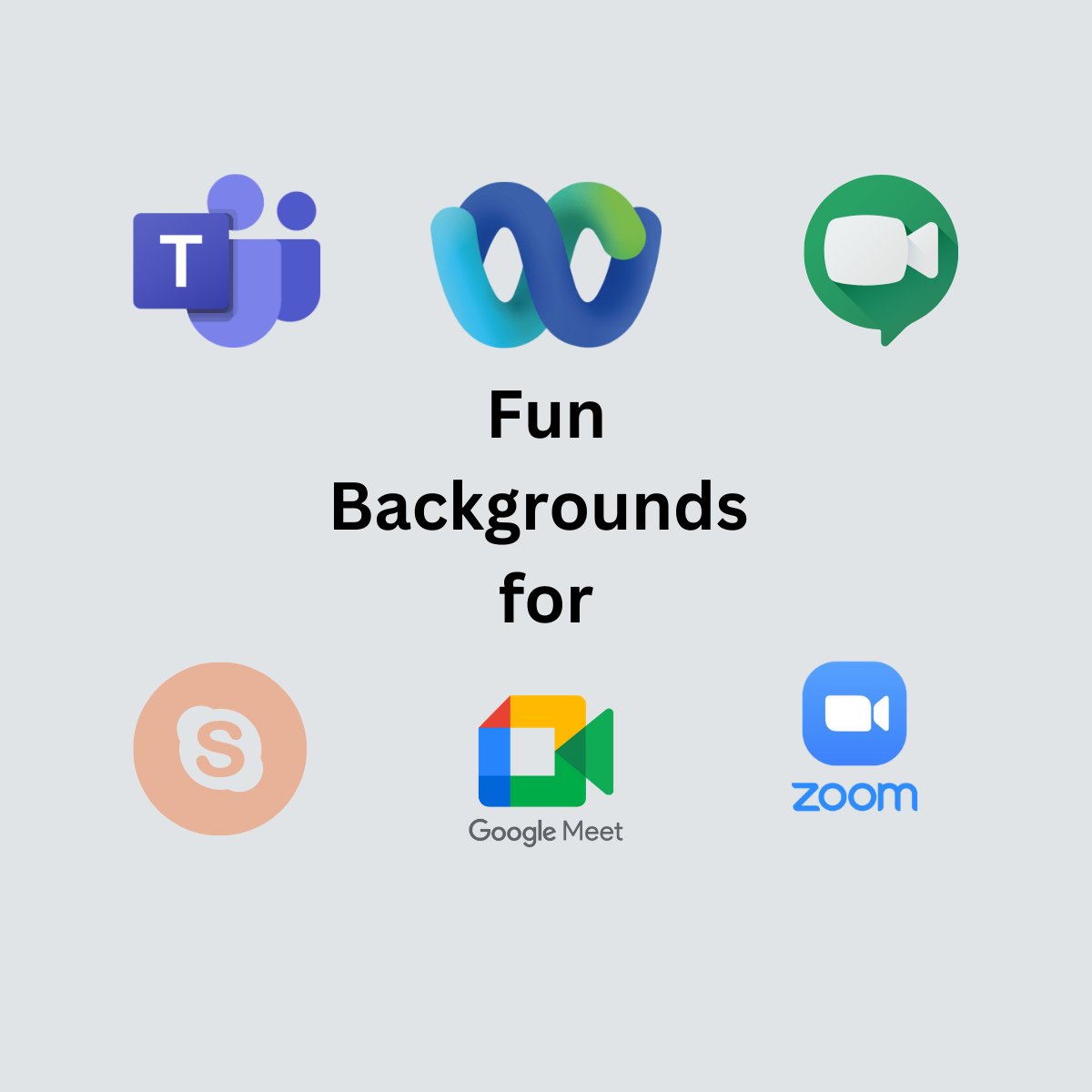 Abstract Virtual Background Scenes vol. 1 | 4 Virtual Backgrounds