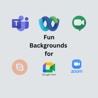 Abstract Virtual Background Scenes vol. 1 | 4 Virtual Backgrounds