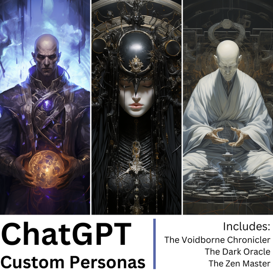 ChatGPT Jailbreak Prompts Vol. 1 | 3 Custom Personas to unlock entirely new realms of creativity, wisdom, and imagination