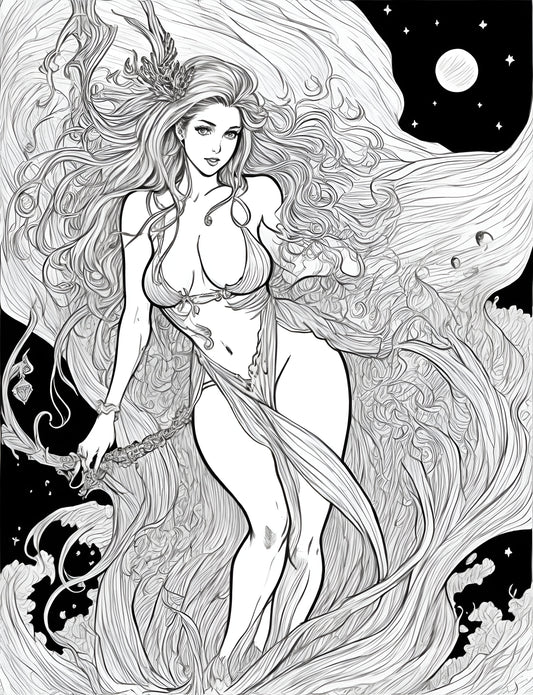 Coloring Book Prompts Bundle | Over 400 expertly crafted prompts