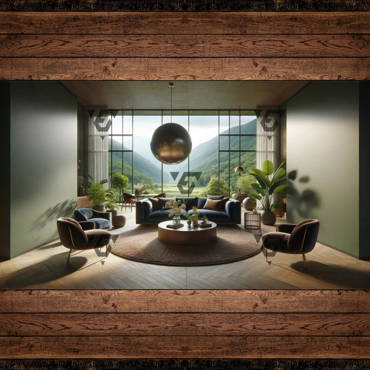 Mountain Escape Virtual Backgrounds Vol. 1 | 5 Virtual Backgrounds